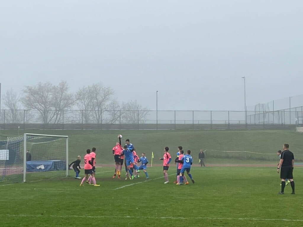 Švermov/Brandýsek – SK Slaný st.žáci 1:3